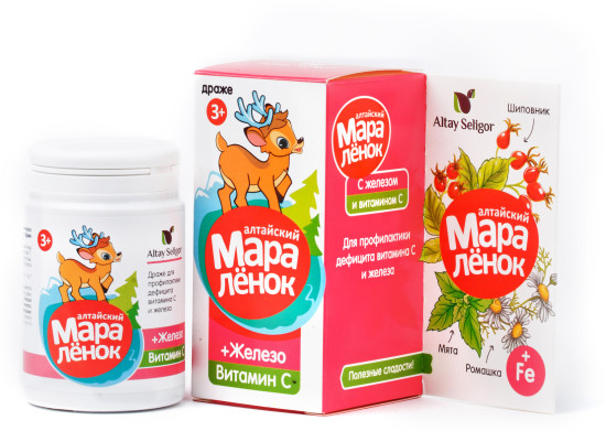 Драже «Алтайский маралёнок. Железо»