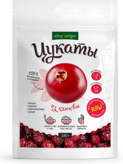 Цукаты из клюквы