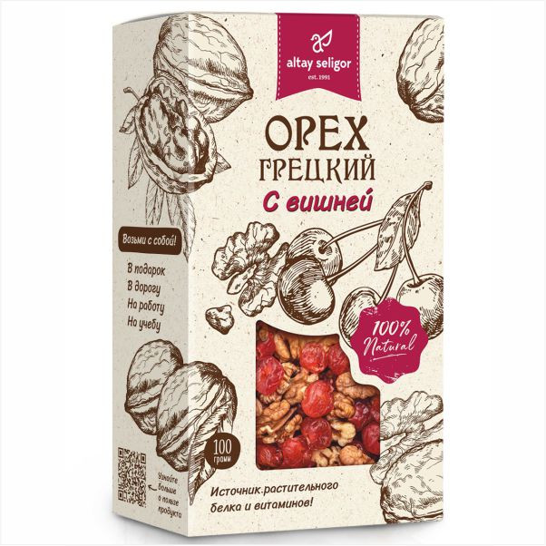 Грецкий орех с вишней | Алтай Селигор