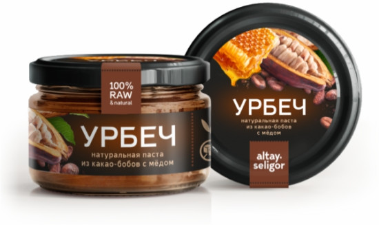 Урбеч из какао-бобов с мёдом