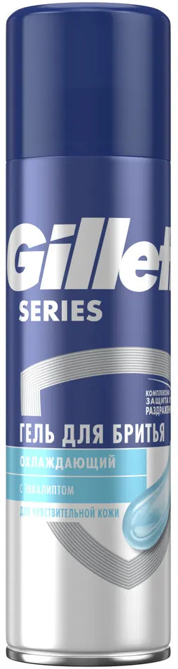 Гель для бритья охлаждающий с ментолом | Series | Gillette