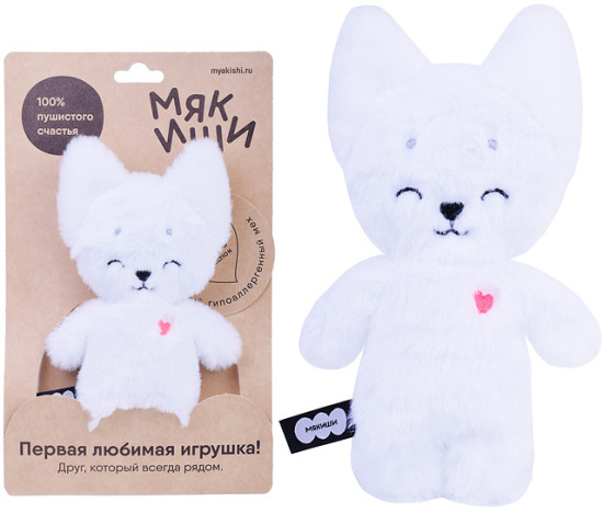 Мягкая игрушка «мягконабивная «Песец Дин»»
