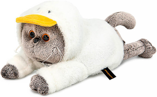 Мягкая игрушка «Кот Басик в худи «Гусик»»