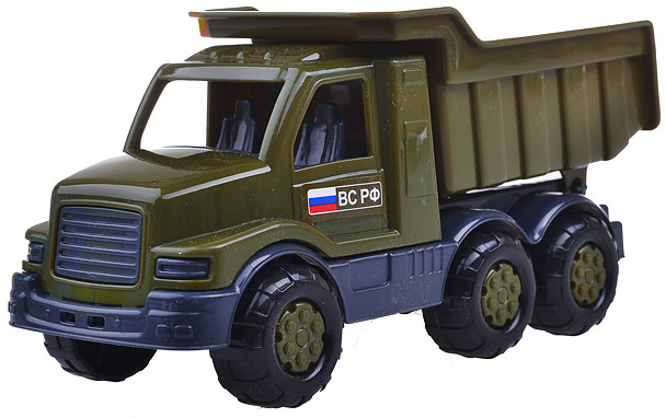 Игрушечная машина-самосвал военный | Полесье
