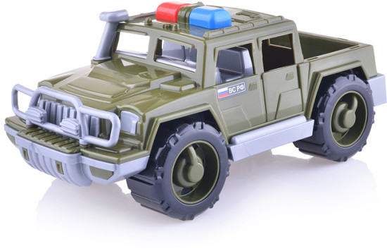 Игрушечная машина-пикап военный патрульный «Защитник»