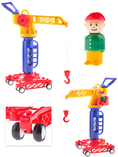 Игрушечный кран башенный