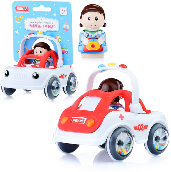 Игрушечная машина «Бусинка Скорая»