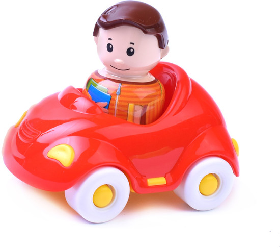 Игрушечная машина с фигуркой