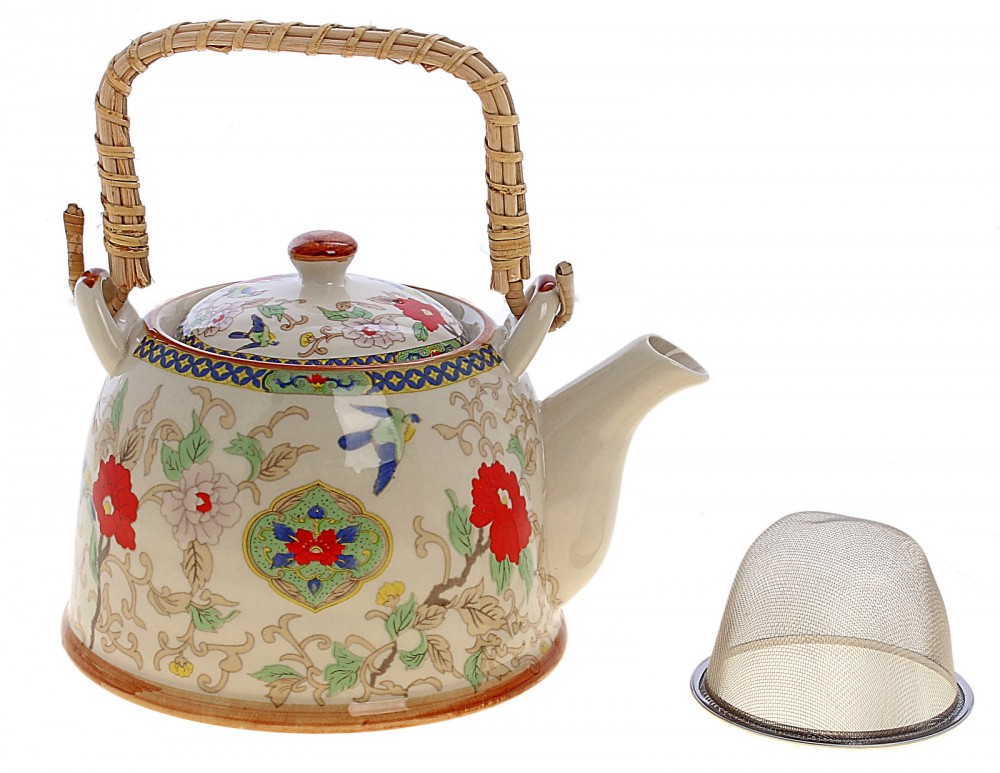 Чайник заварочный «Цветы» (900 мл)