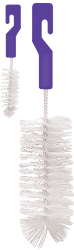 Ерш для бутылочек и сосок «Большой и маленький» (2 шт) | Lubby