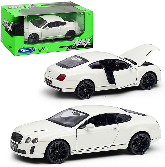 Игрушечная машина 1:24 Bentley Continental Supersports | Welly