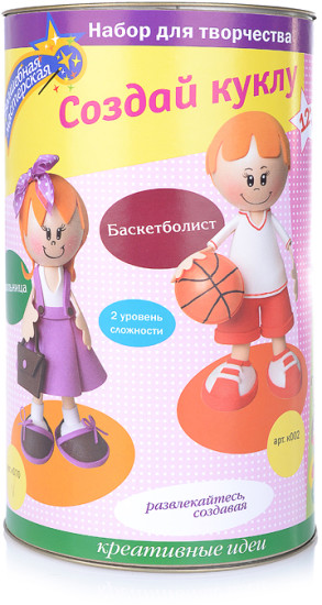 Набор для изготовления игрушки «Школьница»