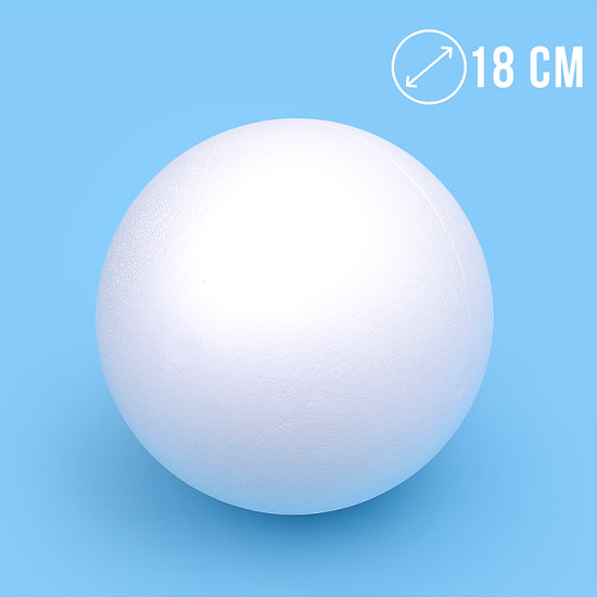 Набор для создания часов «Сфера 2 части из пенополистирола»