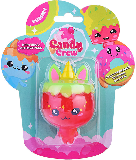 Игрушка-антистресс «Фигурка-антистресс Кэнди Candy Crew» | Funky Toys