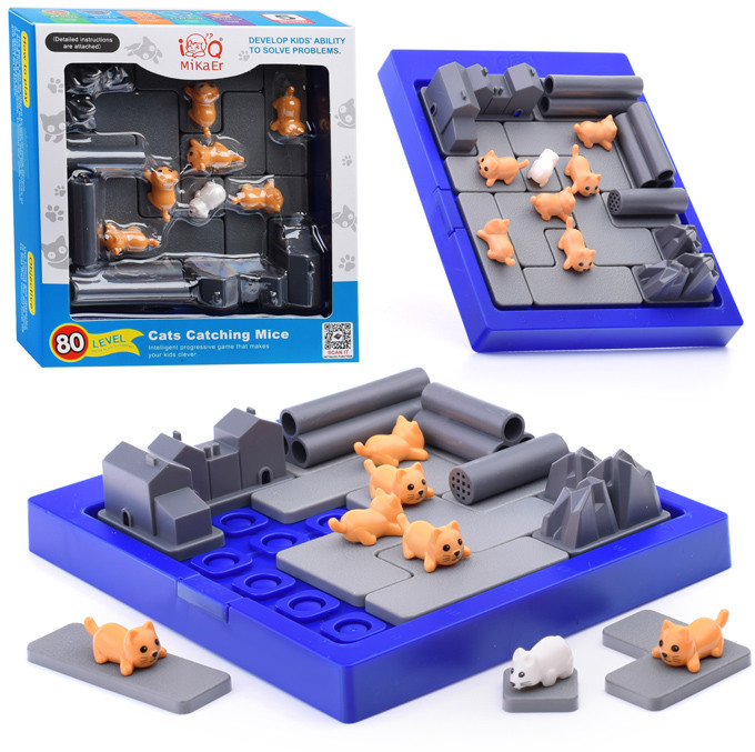 Настольная игра Дженга «Кошки-мышки»