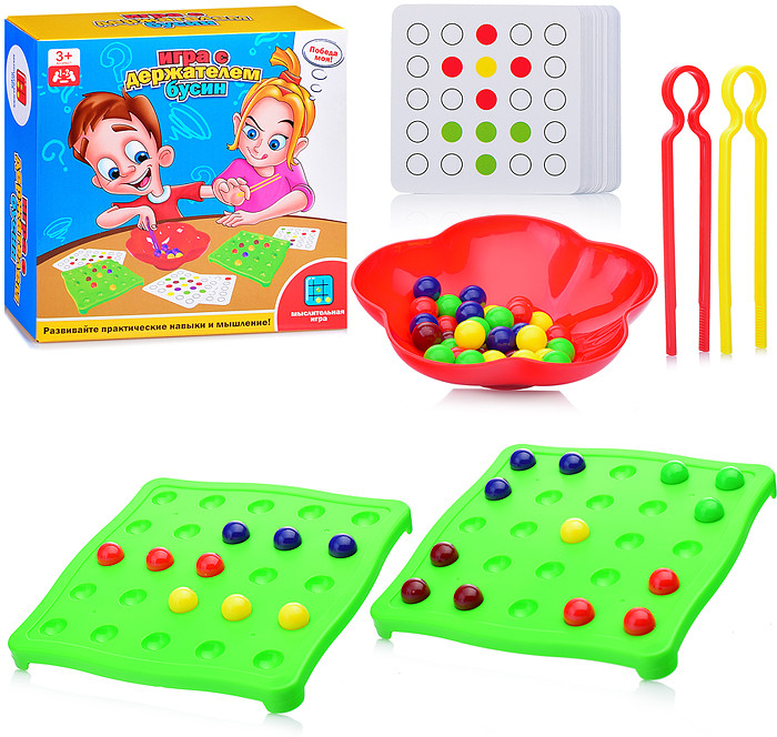 Настольная игра Дженга «Мозаика. Бусины»