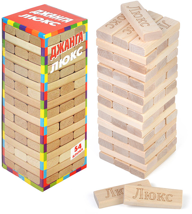 Настольная игра Дженга «Джанга Люкс»