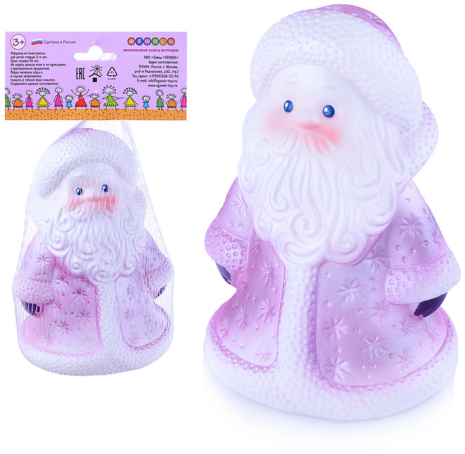 Игрушка для купания Дед Мороз малый