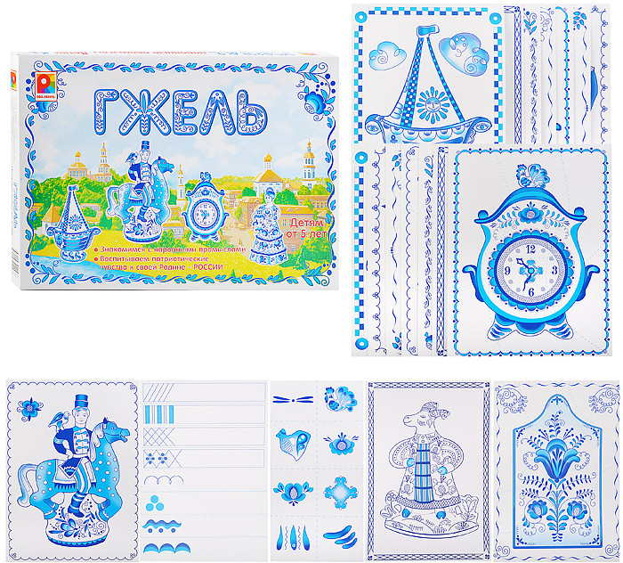 Настольная игра «Гжель»