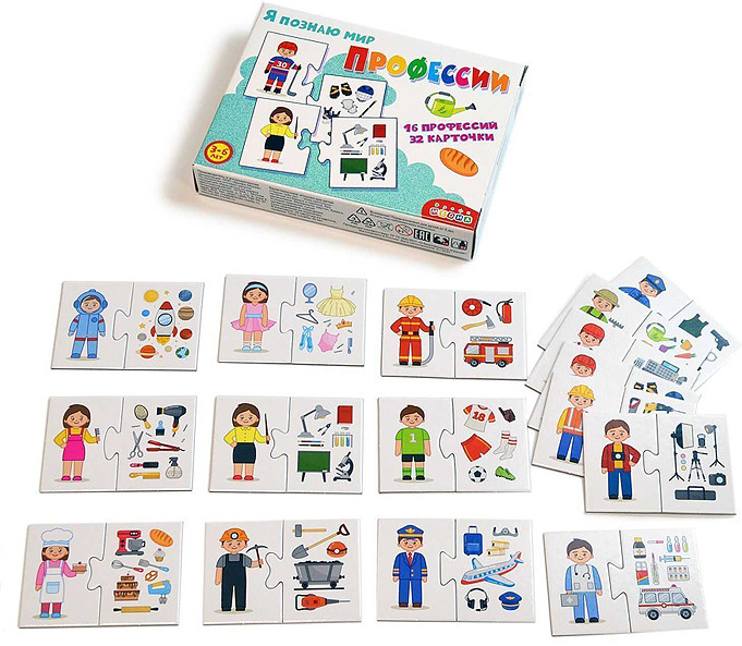 Настольная игра Ассоциации. Профессии