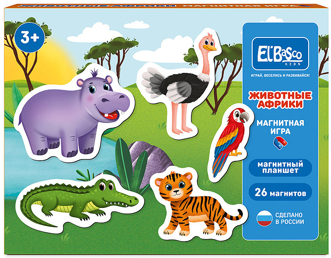 Настольная игра «Животные Африки» | El`BaSco toys