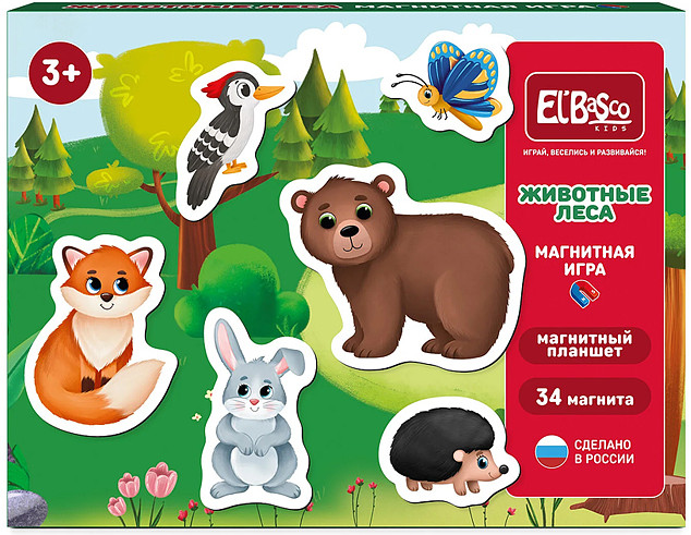 Настольная игра «Животные леса» | El`BaSco toys