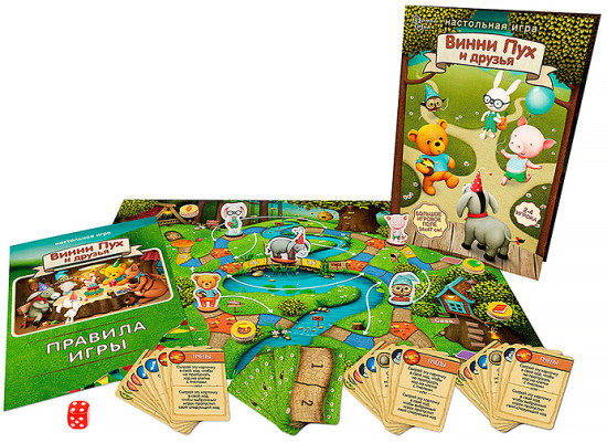 Настольная игра «Винни Пух и друзья»