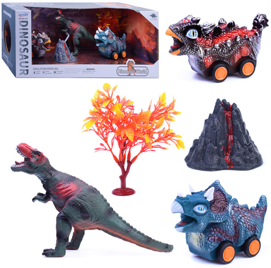 Игровой набор с фигурками «Динозавры. Вулкан-3»