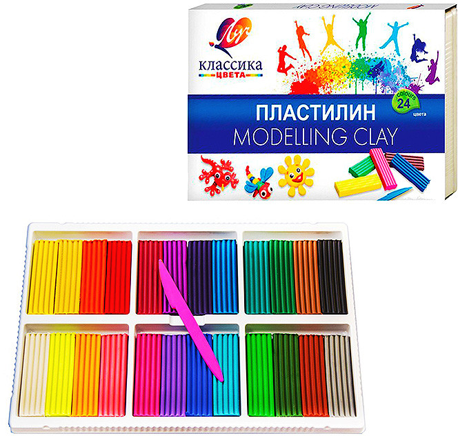 Пластилин «Классика» | Луч