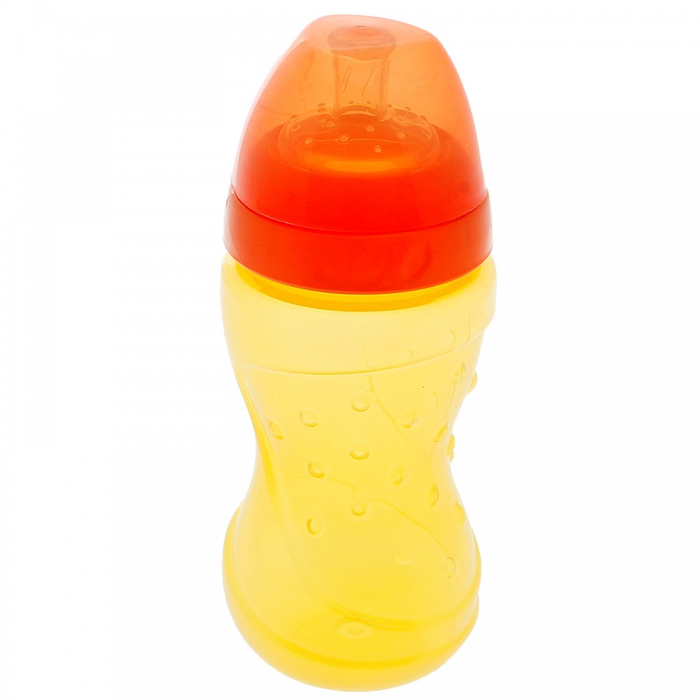 Поильник-непроливайка с мягким носиком, тип «Спорт», 230 мл, цвет в ассортименте | Lubby