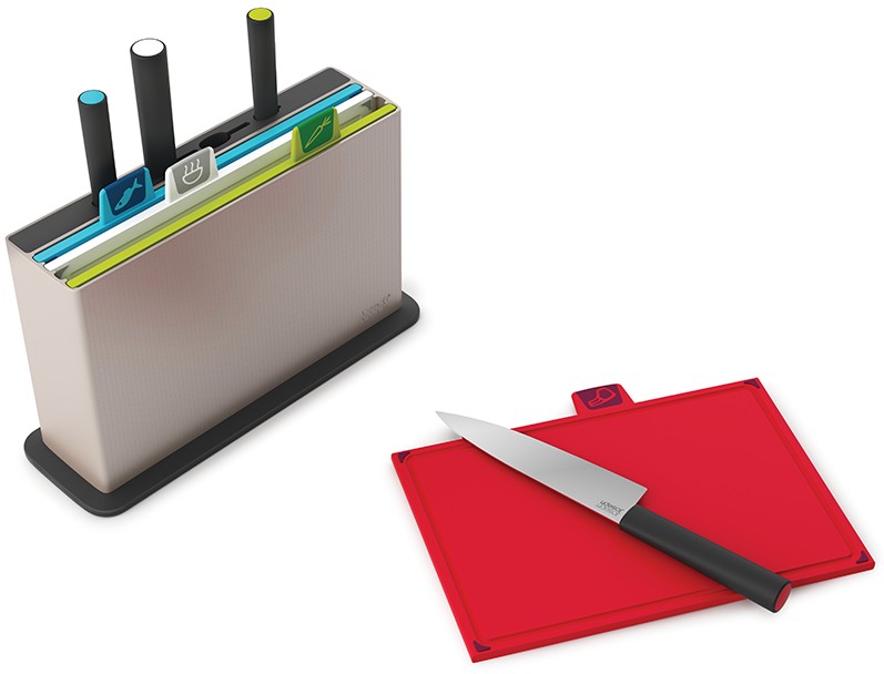 Набор разделочных досок с ножами «Index with knives» | Index | Joseph Joseph