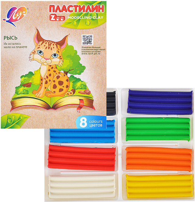 Пластилин «ZOO» | Луч