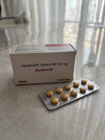 БАД «Zhewitra-20 Vardenafil Tablets Bp 20 mg»