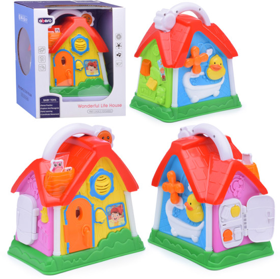 Развивающая игрушка «Веселый домик»