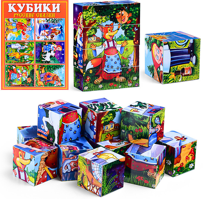 Кубики «Русские сказки»