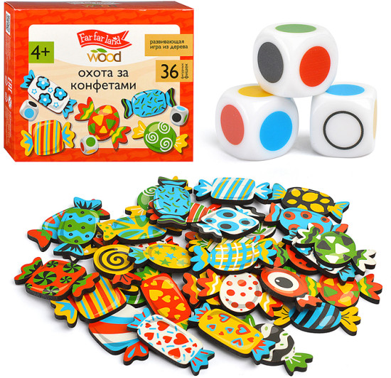 Развивающая игрушка «Охота за конфетами»