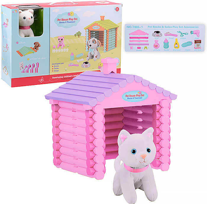 Игровой набор с фигурками Кошка с аксессуарами