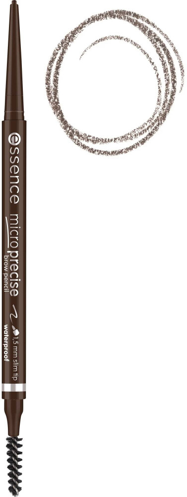 Карандаш для бровей «Micro precise brow pencil», оттенок 06 Dark Brown | Essence