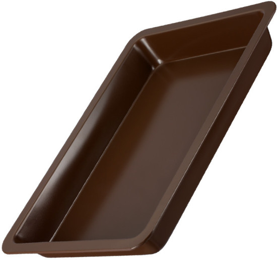 Противень глубокий 38х26х5.2 см Linea EASY BROWN