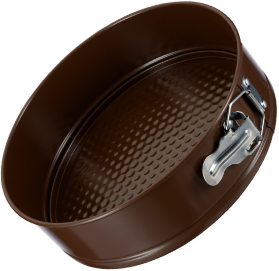 Форма круглая разъемная 26х6,8 см Linea EASY BROWN