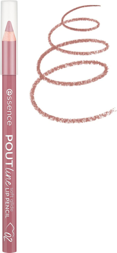 Карандаш для губ «Poutline soft glide Lip Pencil», тон 02 Pinky Promise | Essence