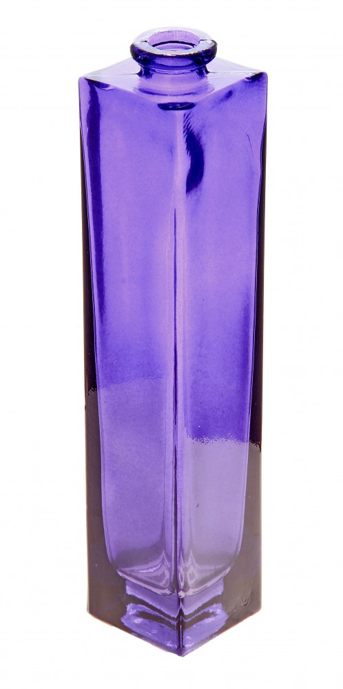 Ваза «Нарцисс» 0,45 л, фиолетовая прозрачная | Evis