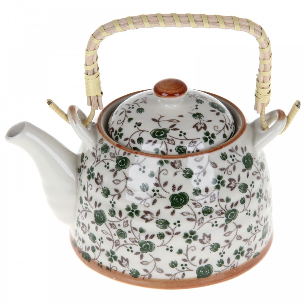 Чайник заварочный «Виньетки» (600 мл), зеленый