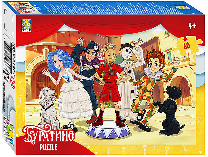 Пазл «Буратино» | Step Puzzle