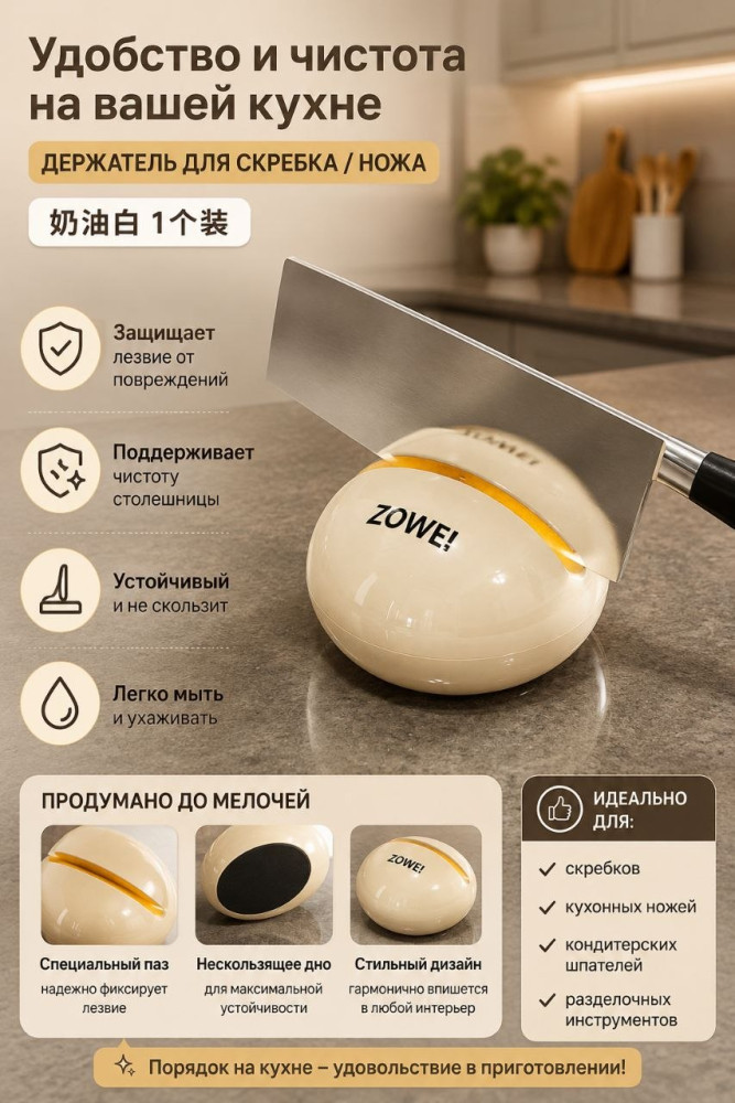 Точилка для ножей кухонных, заточка ручная, ножеточка