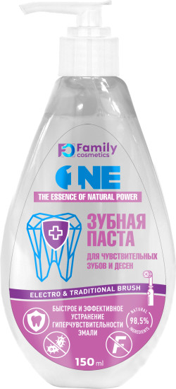 Зубная паста для чувствительных зубов и десен