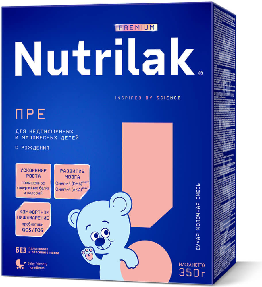 Premium Пре, смесь 350г | Nutrilak