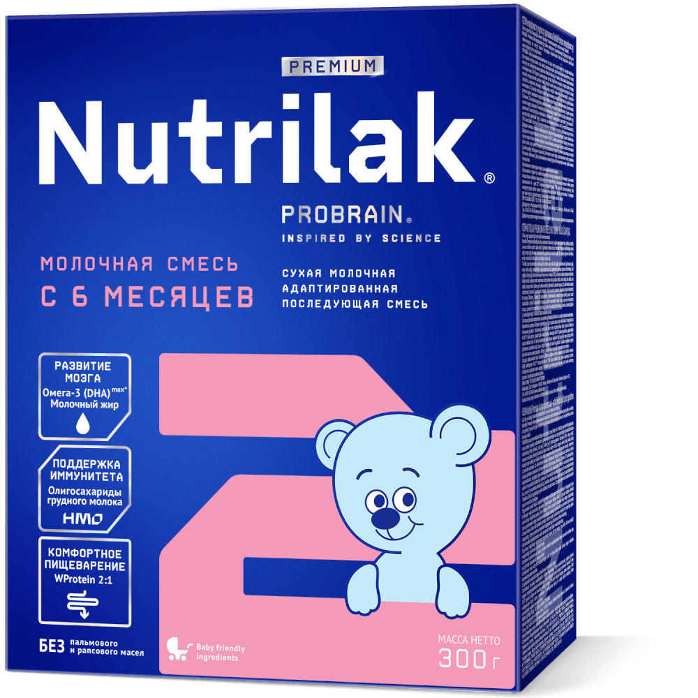 Premium 2 смесь 300г | Nutrilak