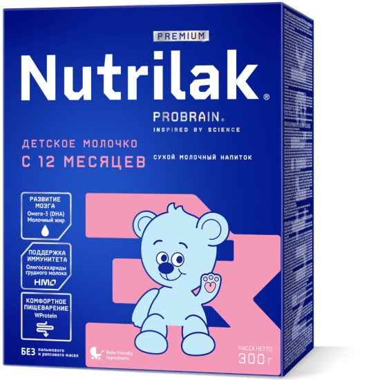 Premium 3 сухое детское молочко 300г