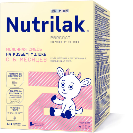 2 Premium на козьем молоке 600г
